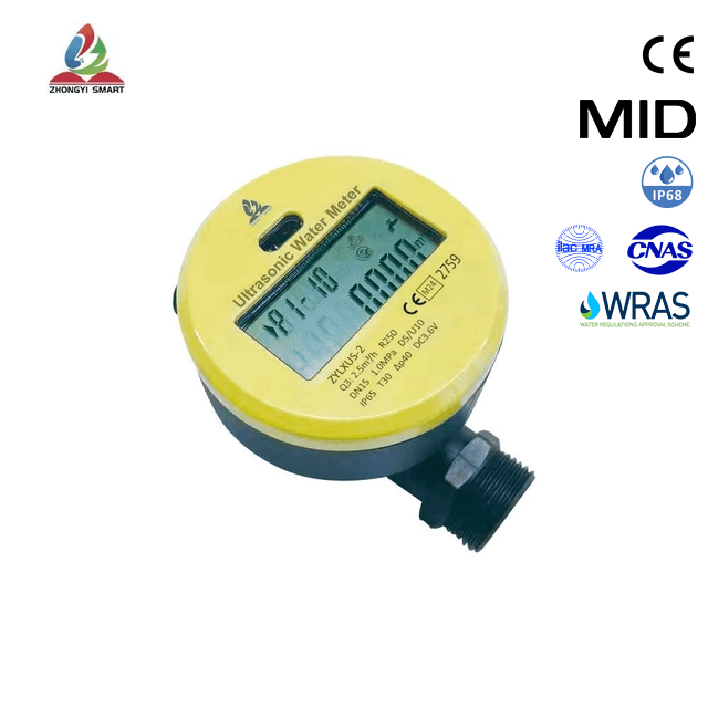 Compteur d'eau micro ultrasonique en nylon