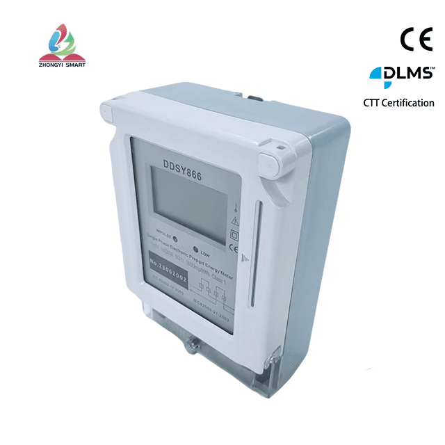 IC card prepaid energy meter