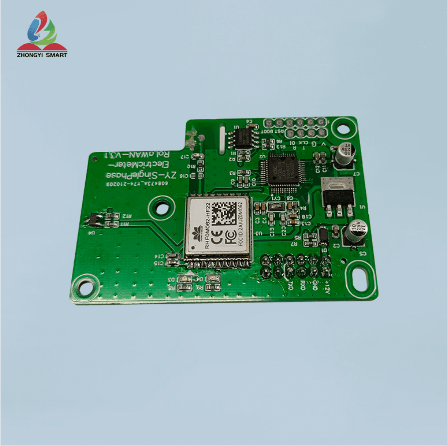 LORAWAN 单相电表计量+控制+通讯主板
