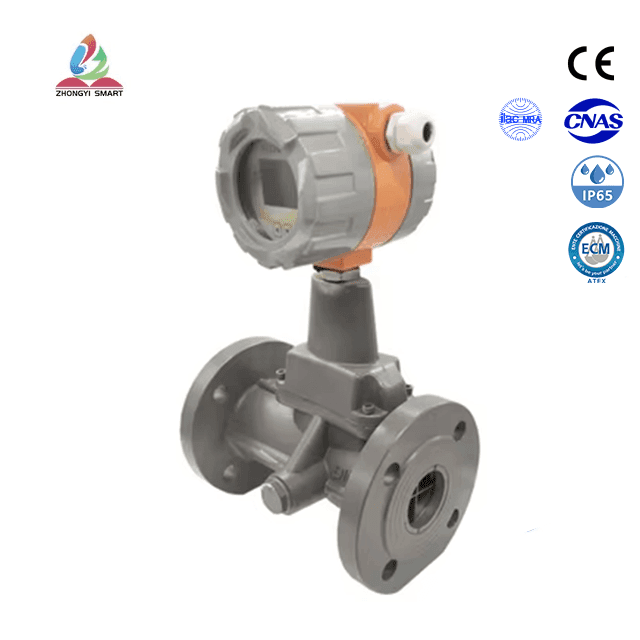 Débitmètre de gaz vortex de traitement