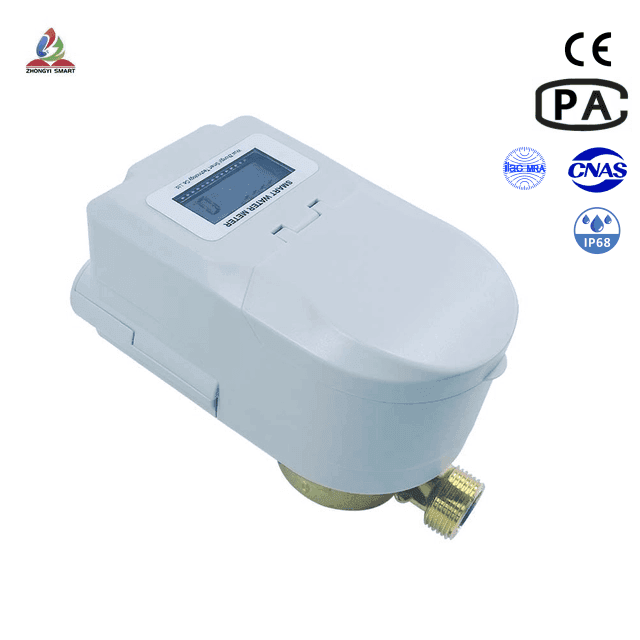 Compteur d'eau intelligent à vanne à débit unique