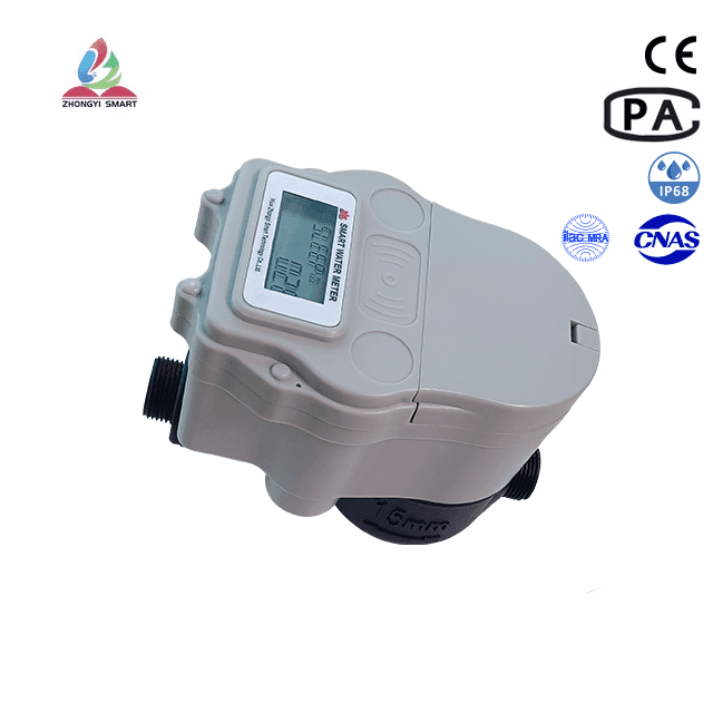 Nylon valve-controlled multi-flow meter