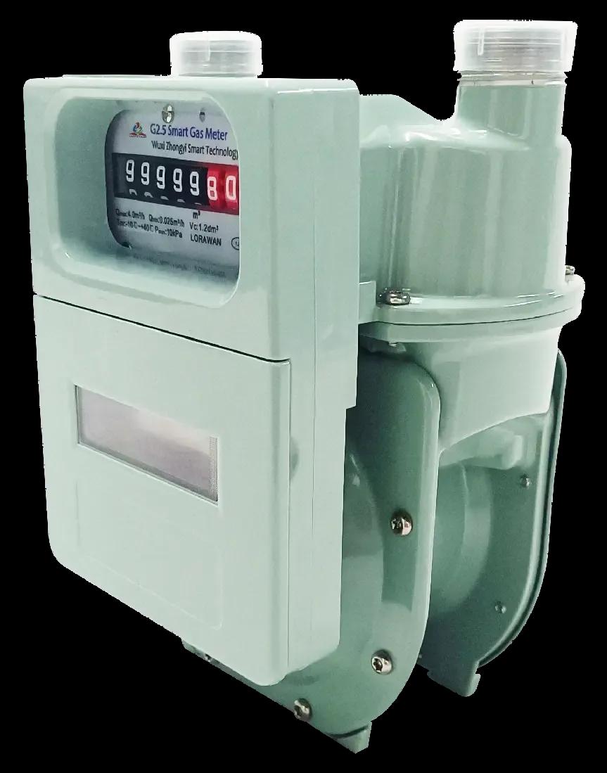 Comparaison des compteurs à gaz à coque en acier et à coque en aluminium